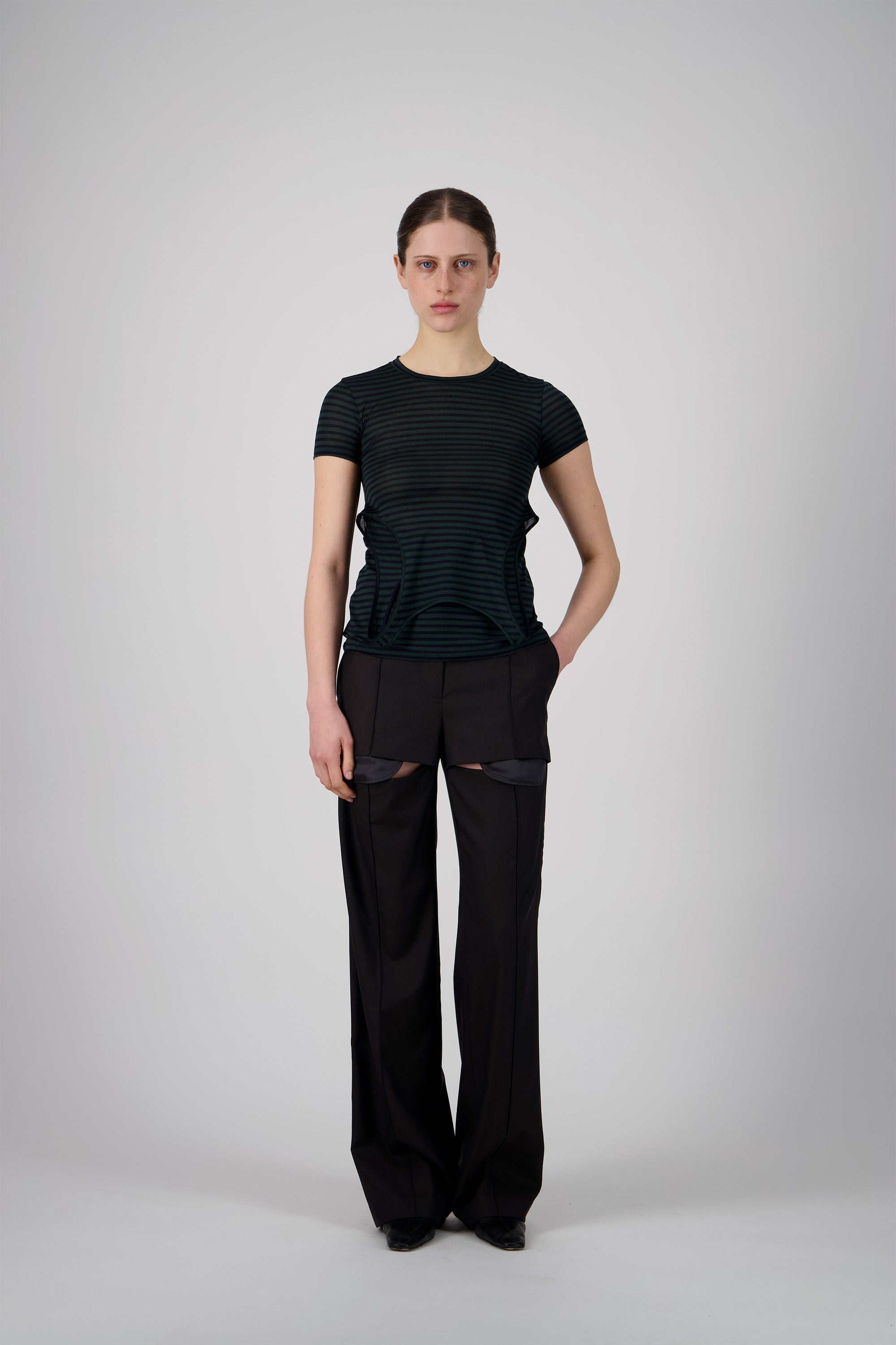 Ajia Top Stripes